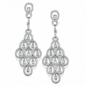 עגילי יהלומים ליאת E4216