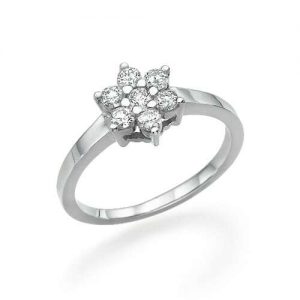 טבעת יהלומים R4412