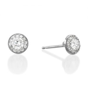 עגילי יהלומים צליל E6522