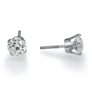 עגילי יהלומים בר E5522