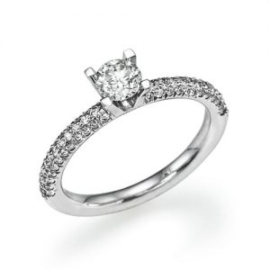 טבעת אירוסין הודיה R6696