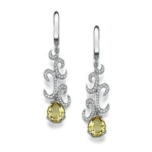 עגילי יהלומים ליטל E4104