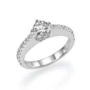 טבעת אירוסין כלנית R9082