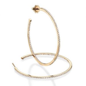 עגילי יהלומים דגנית E5246