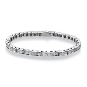 צמיד יהלומים אושרת B6626