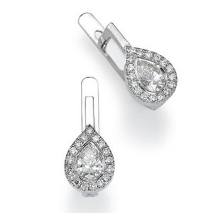 עגילי יהלומים מיכאלה E3673