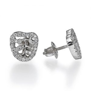 עגילי יהלומים סמדר E7802