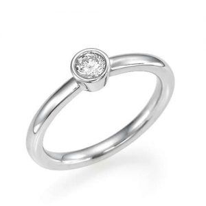 טבעת אירוסין גלי R3938