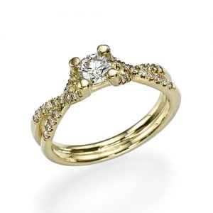 טבעת אירוסין סמדר R7444