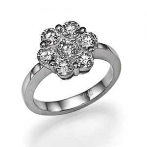 טבעת יהלומים ירדן R7529