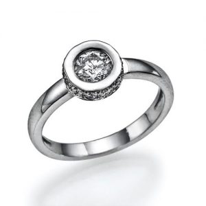 טבעת אירוסין פלג R1257