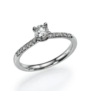 טבעת אירוסין אלה R9502