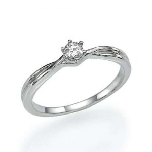 טבעת אירוסין עליזה R6581