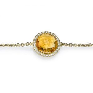 צמיד יהלומים עטרה B7759