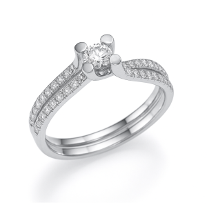 טבעת אירוסין לילך R7801