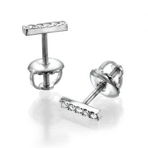 עגילי יהלומים מאי E8099