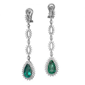 עגילי יהלומים אודליה E9964