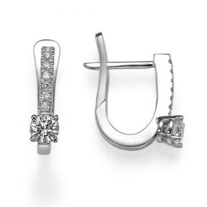 עגילי יהלומים הדס E3081