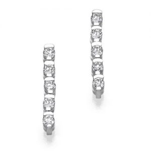 עגילי יהלומים טלי E7984