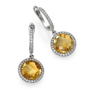 עגילי יהלומים אביגיל E9443