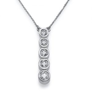 תליון יהלומים דורין P1459