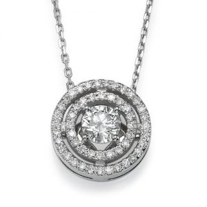 תליון יהלומים תהילה P7485