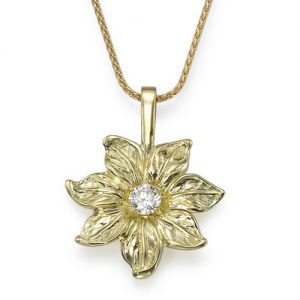 תליון יהלום יעל P7725