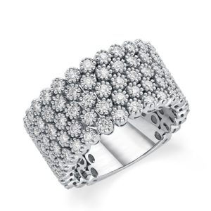 טבעת יהלומים איריס R7580