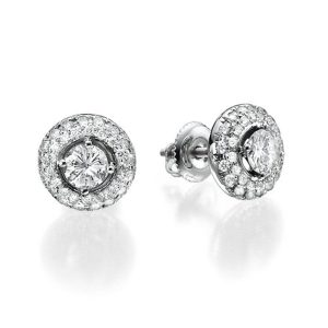 עגילי יהלומים רעות E1040