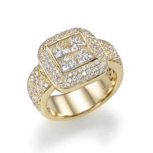 טבעת יהלומים רוסלנה R7652