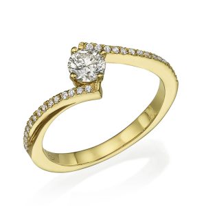 טבעת אירוסין אפריל R4801