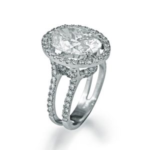 טבעת אירוסין יהלי R7047