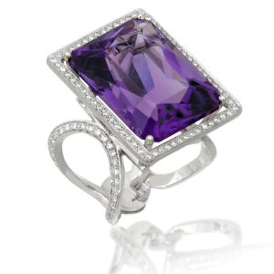 טבעת יהלומים ליהיא R7075