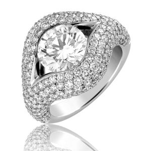 טבעת יהלומים גבי R3297