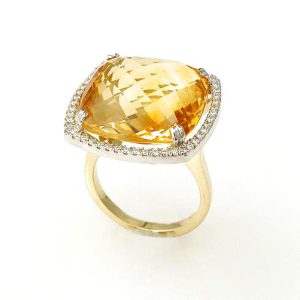 טבעת אבן חן קרוליין R8739