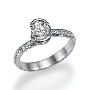 טבעת אירוסין רומי R2569