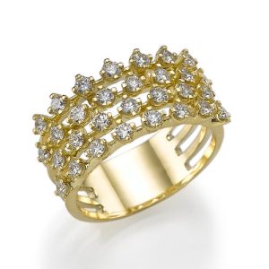 טבעת יהלומים רחל R5230