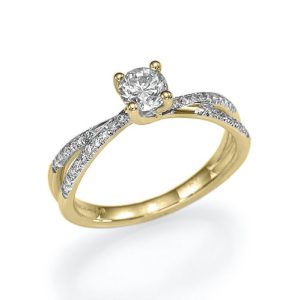 טבעת אירוסין שאנל R4458