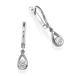 עגילי יהלומים סתיו 0.60 קראט דגם E1247