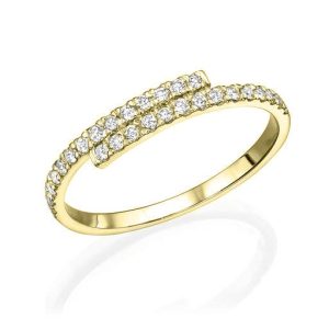 טבעת יהלומים אנבל דגם R410