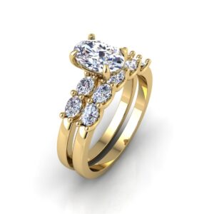 טבעת יהלום מרגלית R685