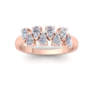 טבעת יהלומים אדווה R754